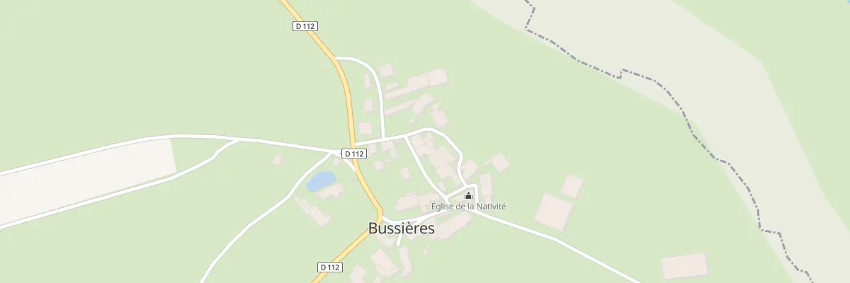 Plan du 5 Rle de Derriere à Bussières