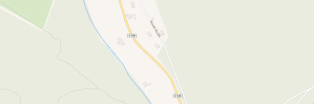 Plan du 10 Rte du Jas à Souspierre