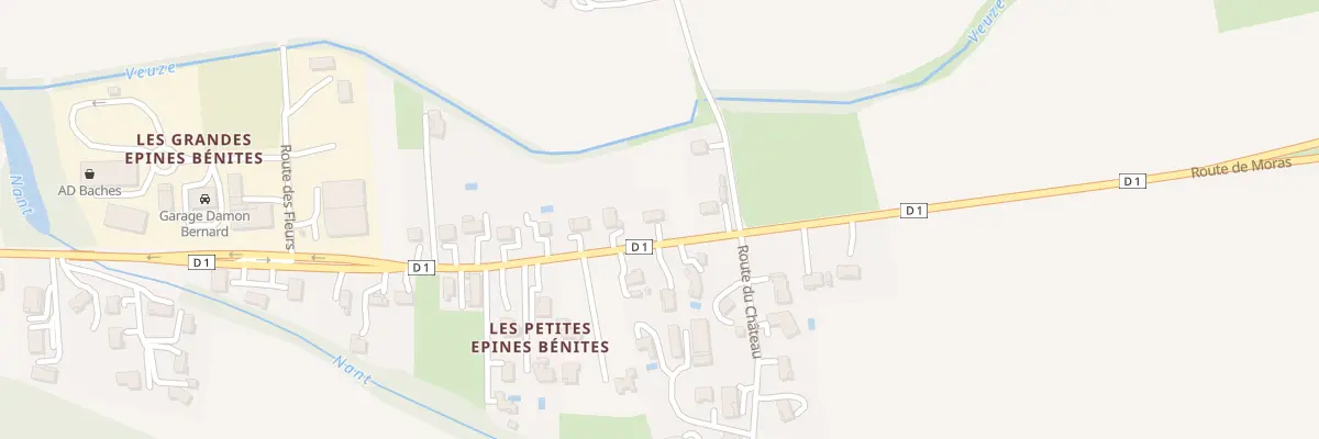 Plan du 1115 Rte de Moras à Saint-Sorlin-en-Valloire