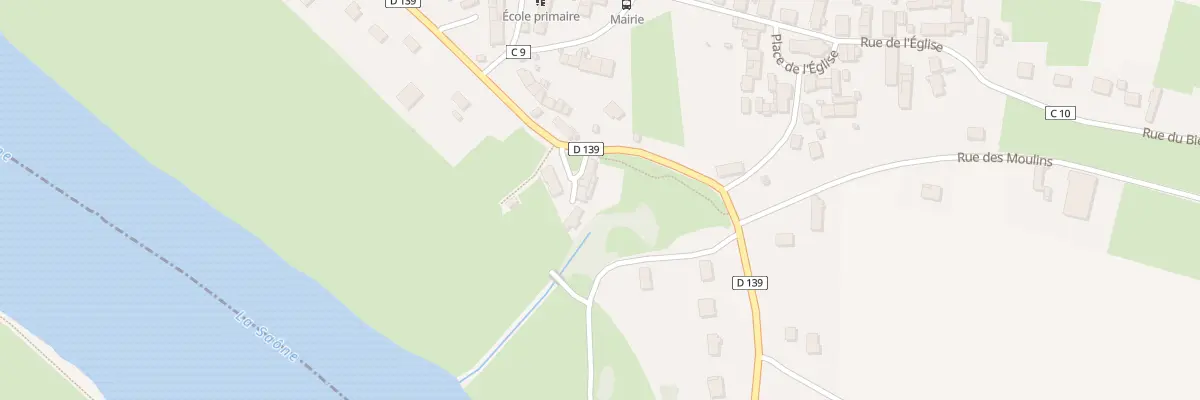 Plan du 3 Rue Devant Saône à Verjux