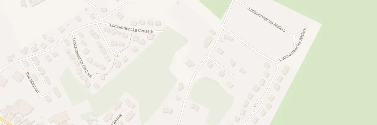 Plan du 33 All des Cerisiers à Balan