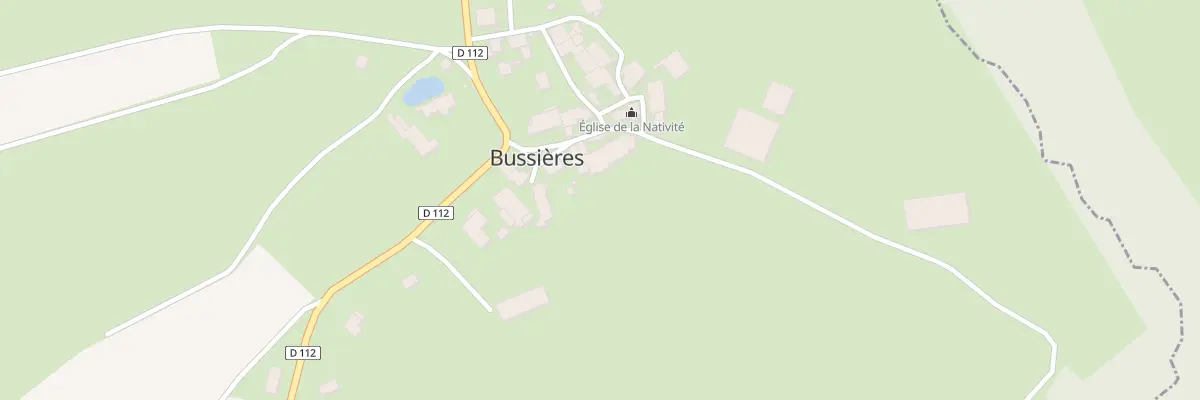 Plan du 14 Rue de l’Eglise à Bussières