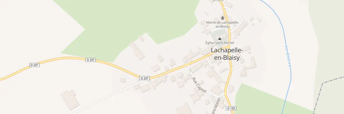 Plan du 16 Rue de Colombey à Lachapelle-en-Blaisy