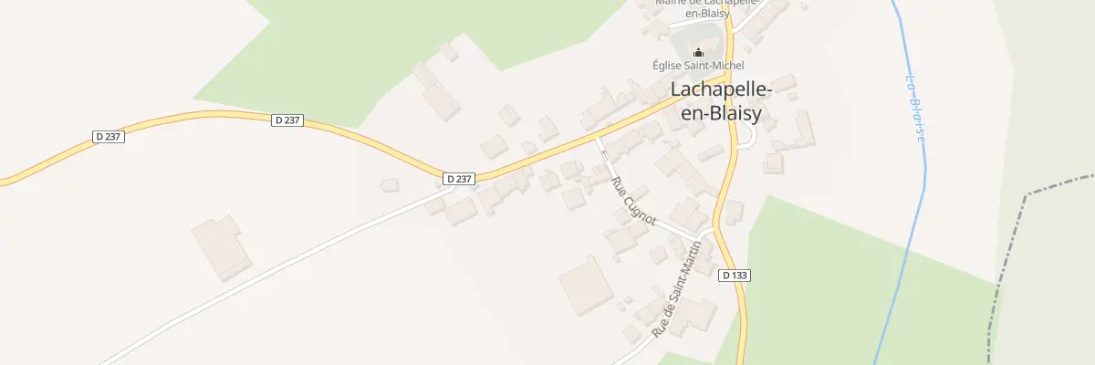 Plan du 13 Rue de Colombey à Lachapelle-en-Blaisy