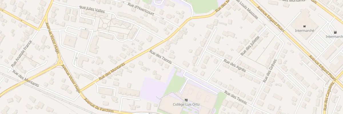 Plan du 1 Rue des Tennis à Saint-Dizier