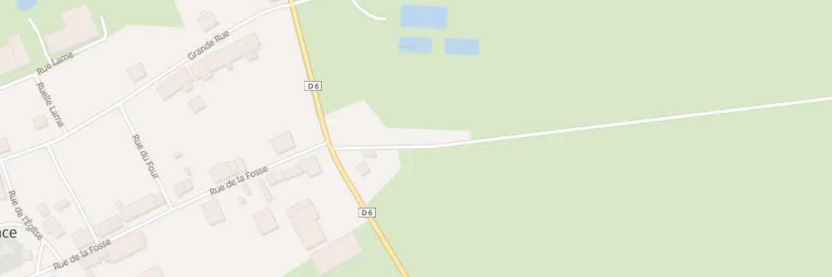 Plan du 1 Le Bas Chemin à La Besace