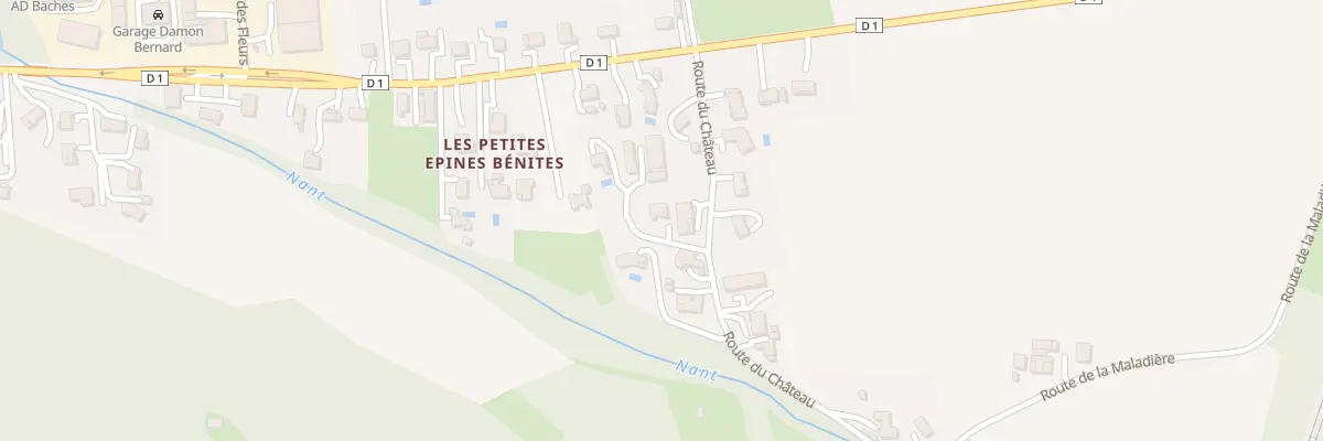 Plan du 140 Rte du Chateau à Saint-Sorlin-en-Valloire