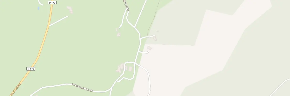 Plan du 7 Rte de Bayanne à Souspierre