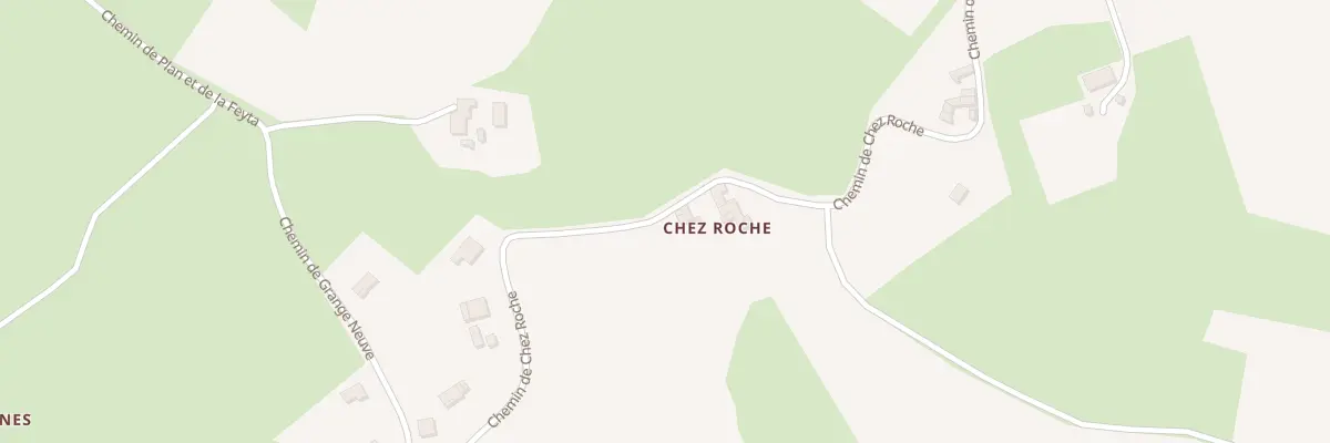 Plan du 5047 Chez Roche à Estrablin