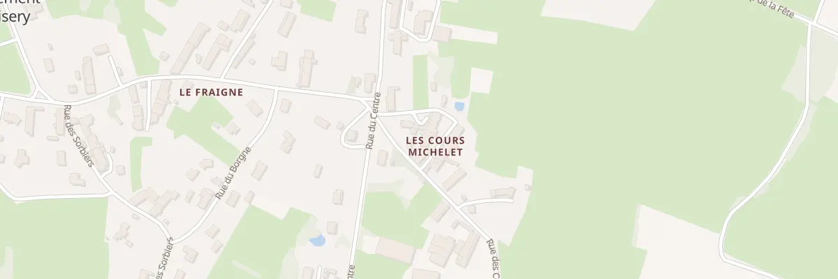 Plan du 77B Rue des Cours Michelet à L’Abergement-de-Cuisery
