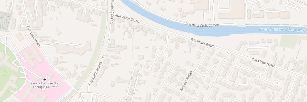 Plan du 8 Rue de Venus à Saint-Dizier