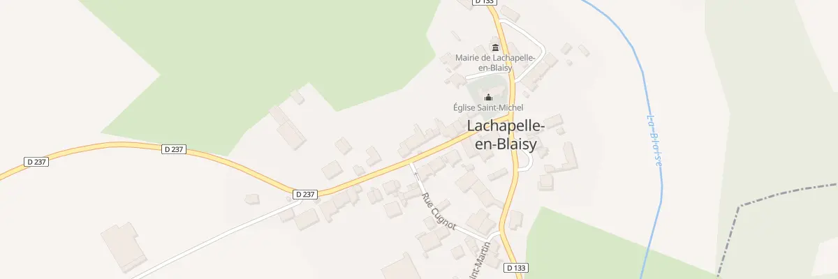 Plan du 12 Rue de Colombey à Lachapelle-en-Blaisy