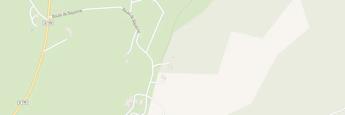 Plan du 5033A Challand à Souspierre