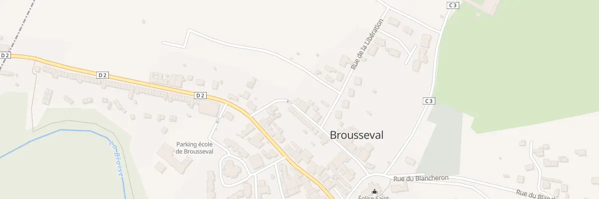 Plan du 28 Rue des Princes à Brousseval