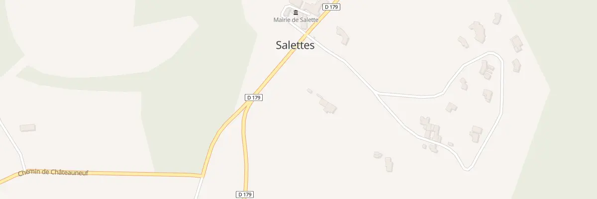 Plan du 5038 Freychet à Salettes