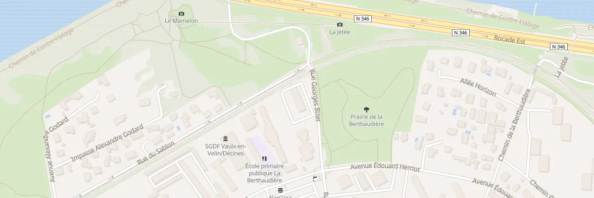 Plan du 69 Rue Georges Bizet à Décines-Charpieu