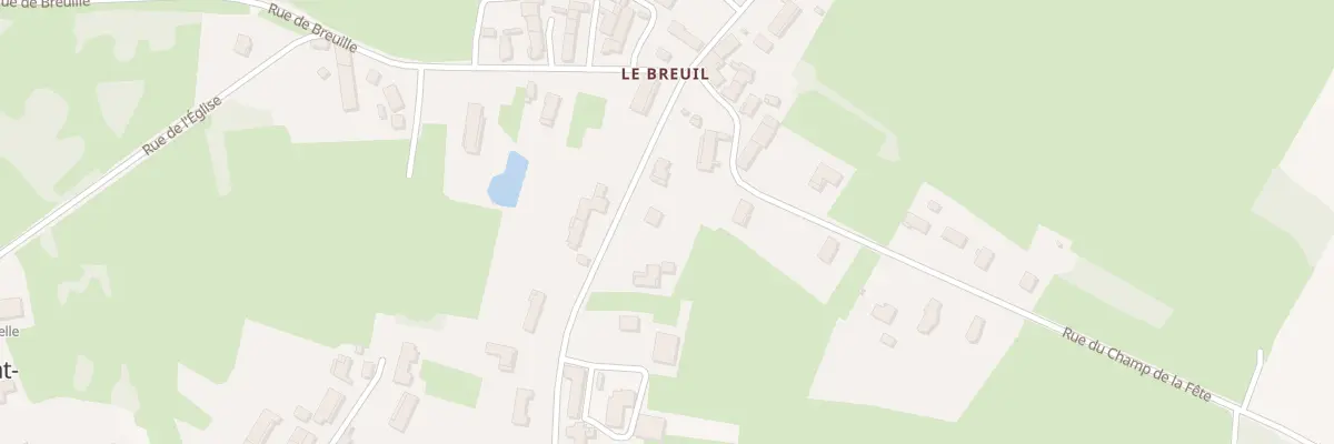 Plan du 1167 Rue du Centre à L’Abergement-de-Cuisery