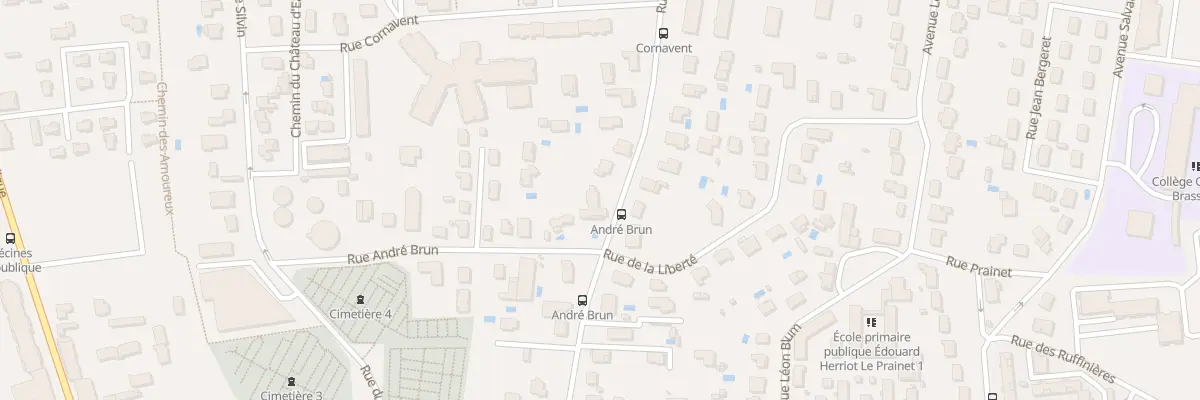 Plan du 48 Rue de l’Egalité à Décines-Charpieu
