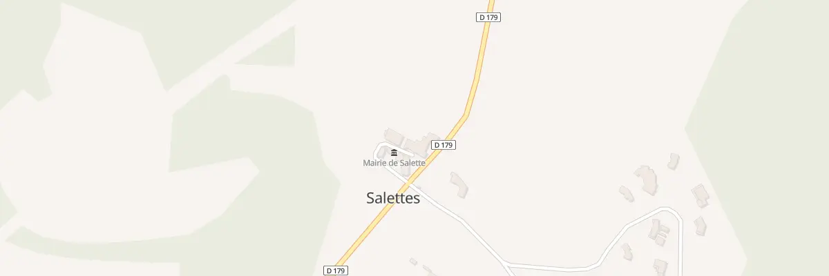 Plan du 55 Imp de l’Eglise à Salettes