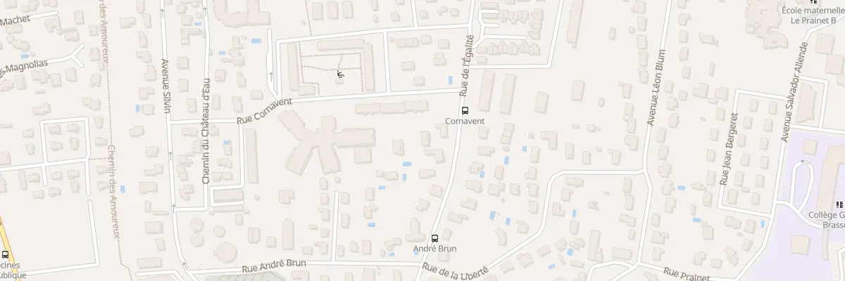 Plan du 38 Rue de l’Egalité à Décines-Charpieu