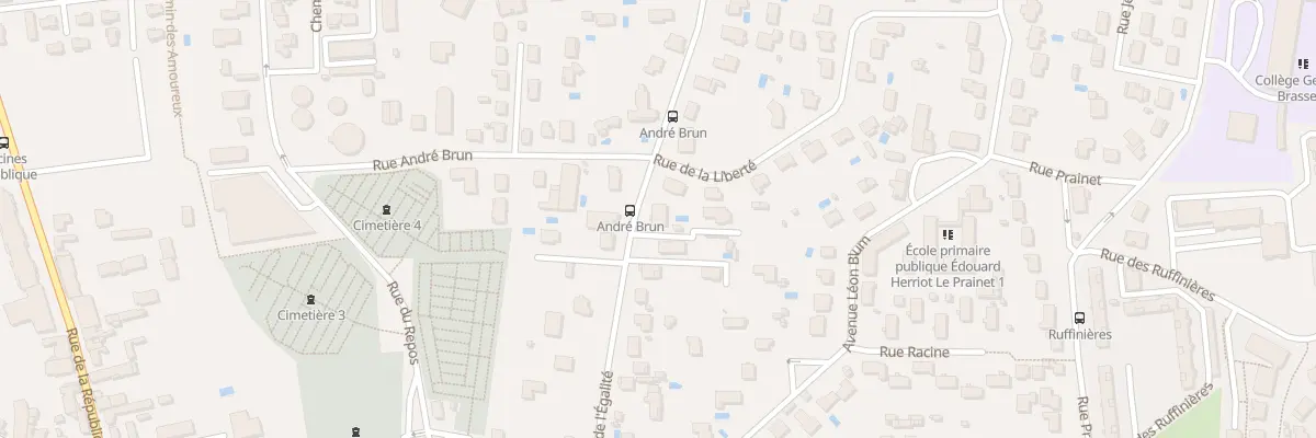 Plan du 65 Rue de l’Egalité à Décines-Charpieu