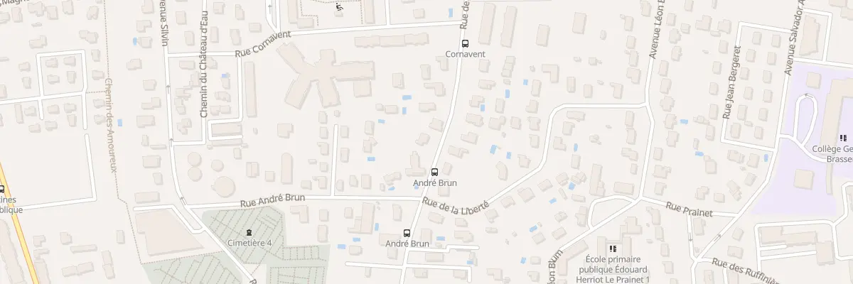 Plan du 46 Rue de l’Egalité à Décines-Charpieu