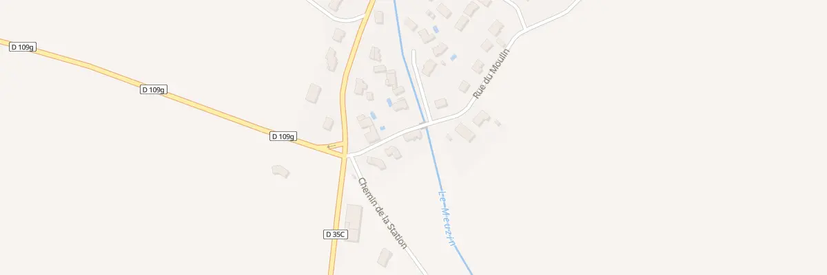Plan du 2 Rue du Moulin à Quincey