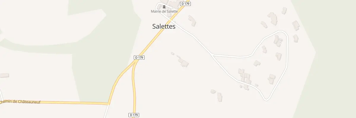 Plan du 5050 Freychet à Salettes