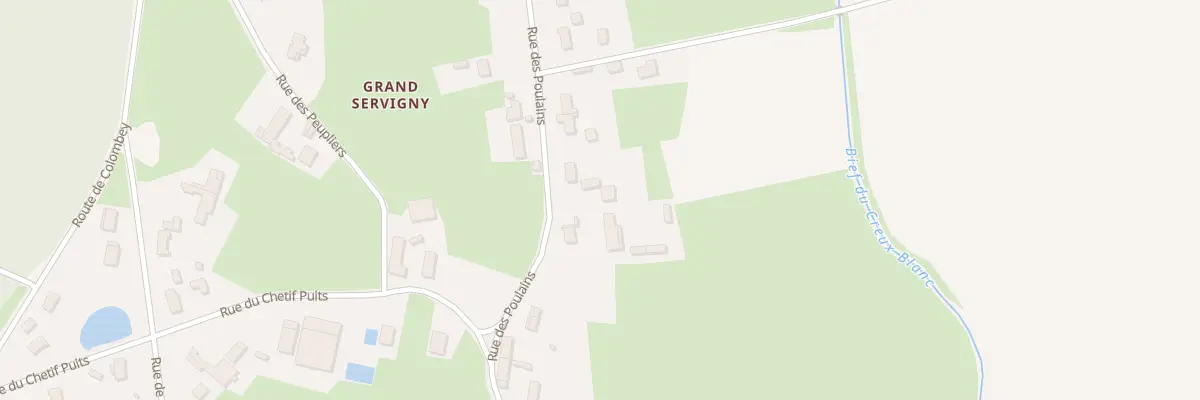 Plan du 15A Rue des Poulains à Saint-Christophe-en-Bresse