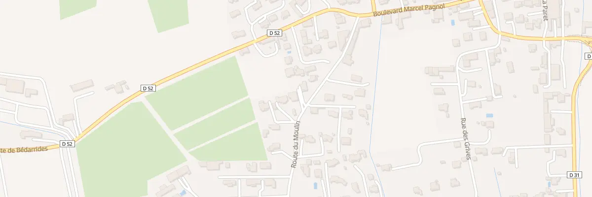 Plan du 7476 Che du Moulin à Sarrians