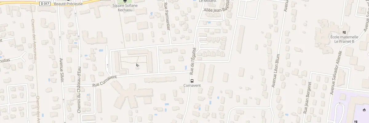 Plan du 28 Rue de l’Egalité à Décines-Charpieu