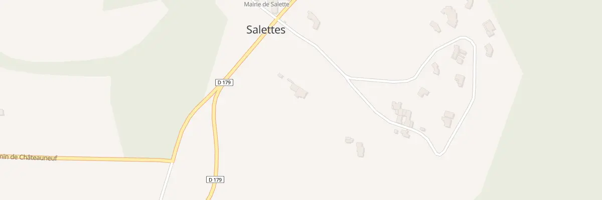 Plan du 5047 Freychet à Salettes