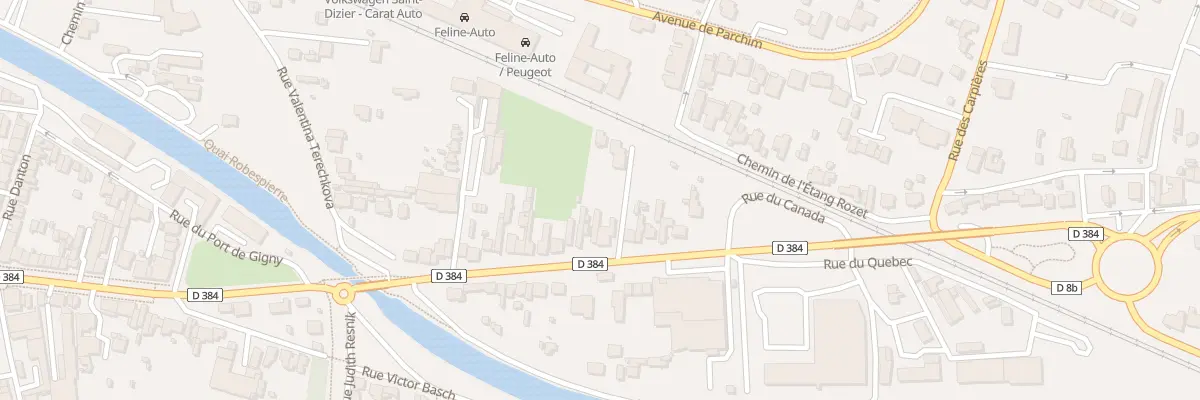 Plan du 57 Av des Etats-Unis à Saint-Dizier