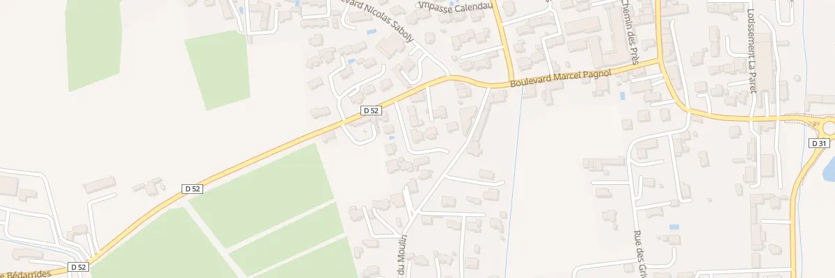 Plan du 41 Imp du Romarin à Sarrians