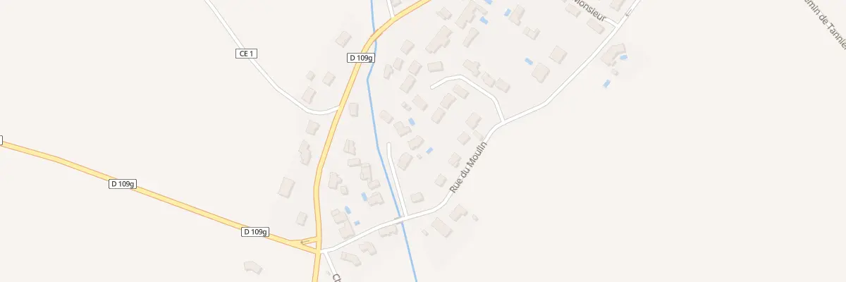 Plan du 5T Rue du Moulin à Quincey