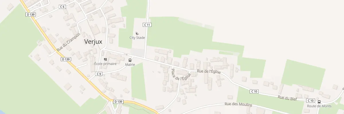 Plan du 3B Rue de l’Eglise à Verjux