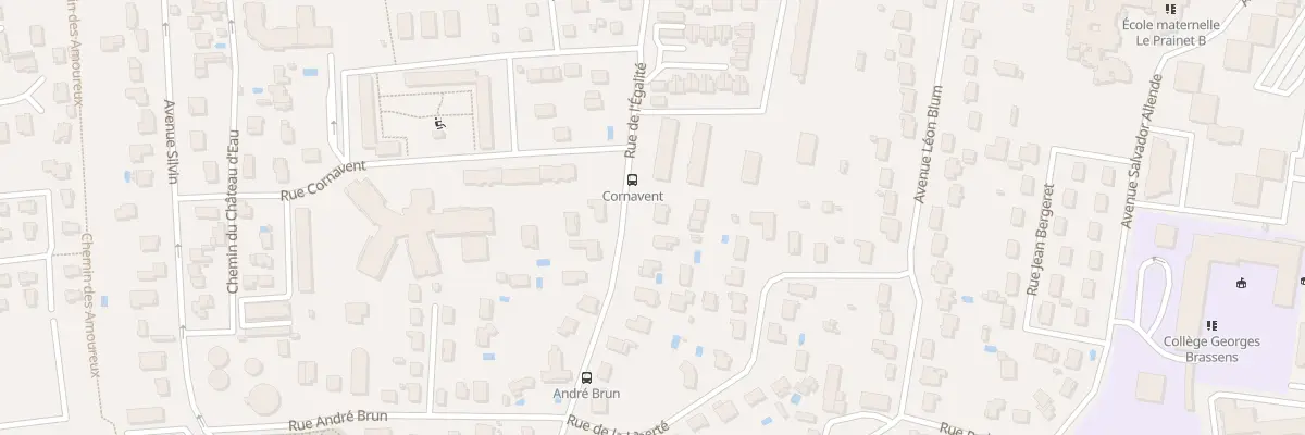 Plan du 47 Rue de l’Egalité à Décines-Charpieu