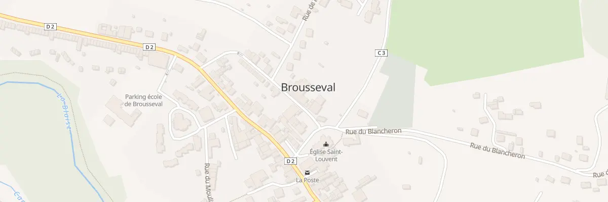 Plan du 14 Rue des Princes à Brousseval