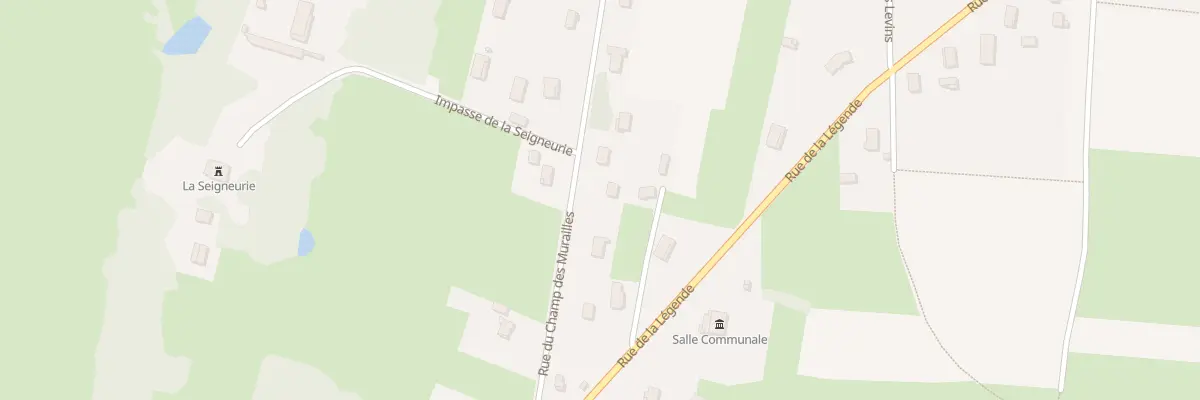 Plan du 222 Rue du Champ des Murailles à Ormes
