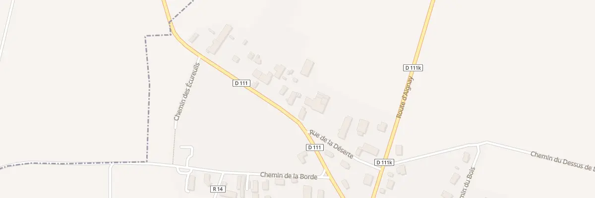 Plan du 58 Rue Mercey à Chevigny-en-Valière