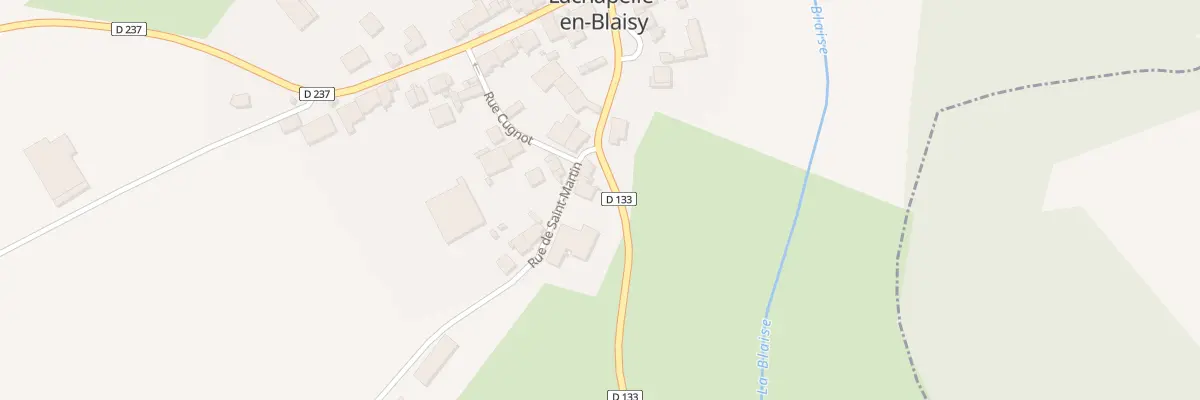 Plan du 3 Rue de Saint-martin à Lachapelle-en-Blaisy