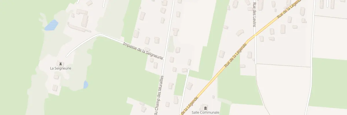 Plan du 284 Rue du Champ des Murailles à Ormes