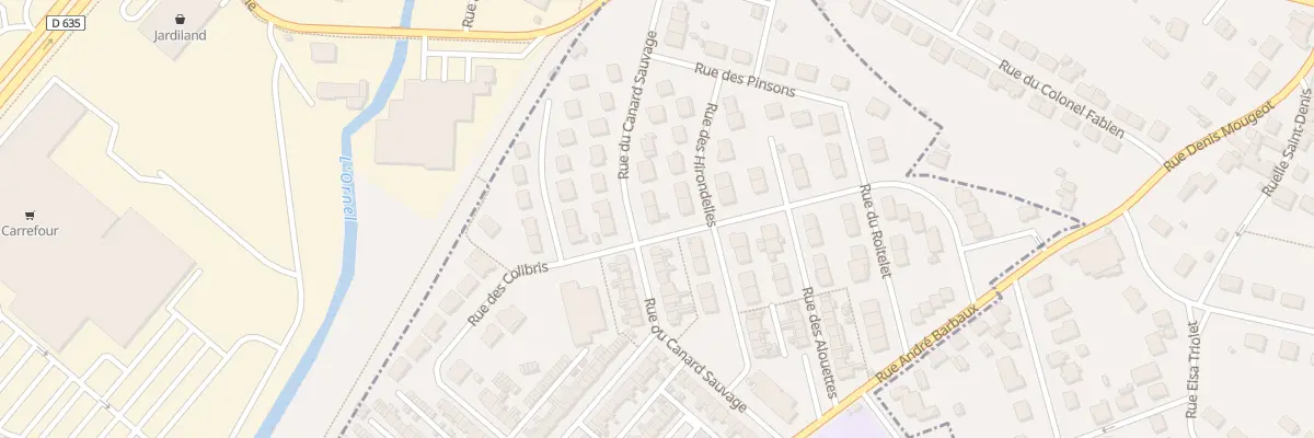 Plan du 22 Rue du Canard Sauvage à Saint-Dizier