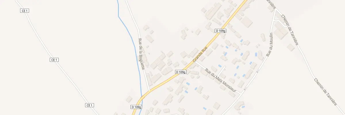 Plan du 48 Gr Grande Rue à Quincey