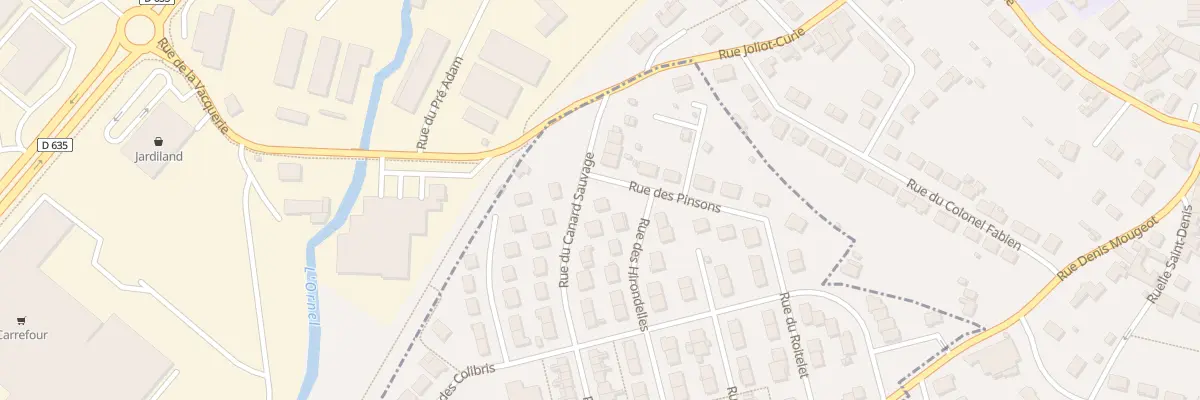 Plan du 32 Rue du Canard Sauvage à Saint-Dizier