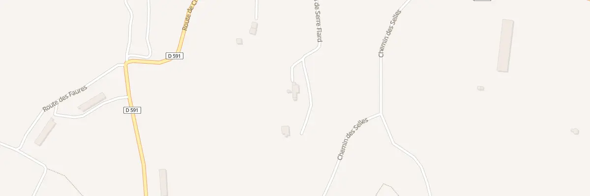 Plan du 5039A Serre Fiard à Autichamp