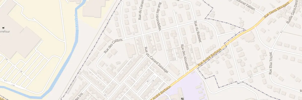 Plan du 8 Rue du Canard Sauvage à Saint-Dizier