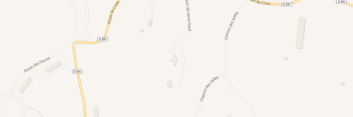 Plan du 5039 Serre Fiard à Autichamp