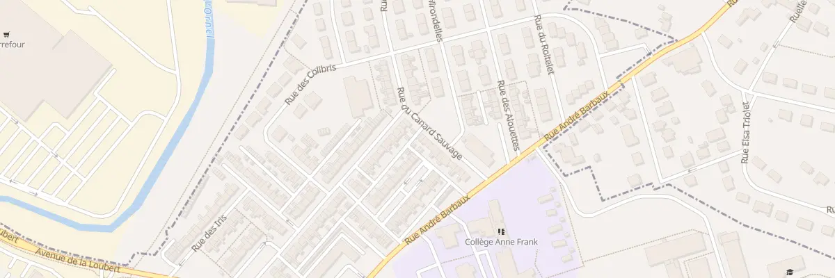 Plan du 23 Rue du Canard Sauvage à Saint-Dizier