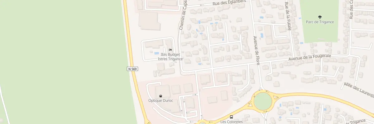Plan du 24 All de la Passe-pierre à Istres